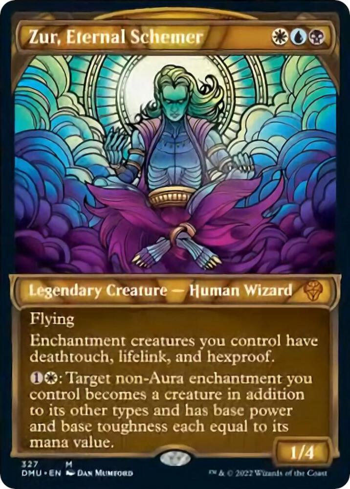 Zur Eternal Schemer Showcase 327/281 (Dominaria United)  - Foil | Good Games Morley
