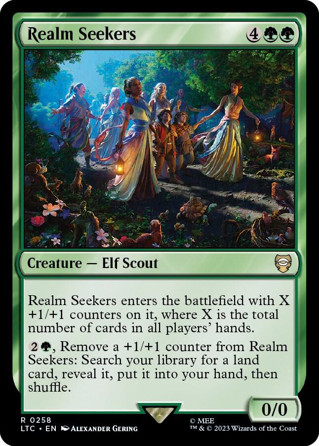 Realm Seekers 258 (Commander: The Lord of the Rings: Tales of Middle-earth)  | Good Games Morley