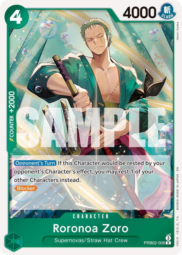 Roronoa Zoro PRB02-006 (Premium Booster -The Best- Vol. 2)  - Foil | Good Games Morley