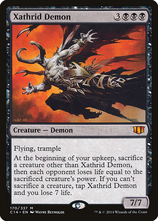 Xathrid Demon 170/337 (Commander 2014)  | Good Games Morley