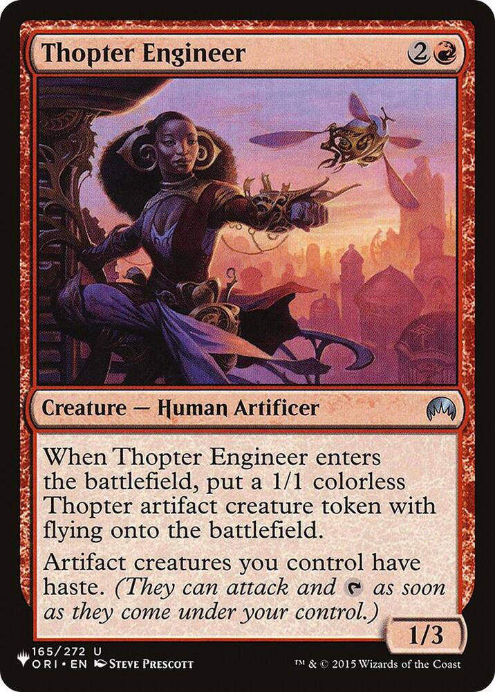 Thopter Engineer ORI-165/5075 (The List Reprints)  | Good Games Morley