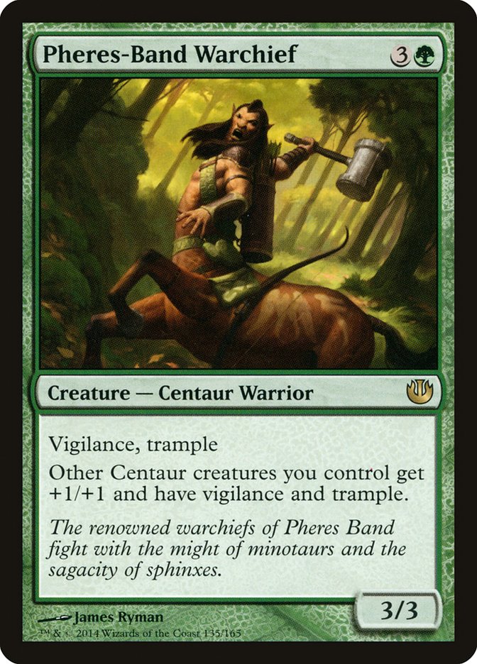 Pheres-Band Warchief 135/165 (Journey Into Nyx)  | Good Games Morley