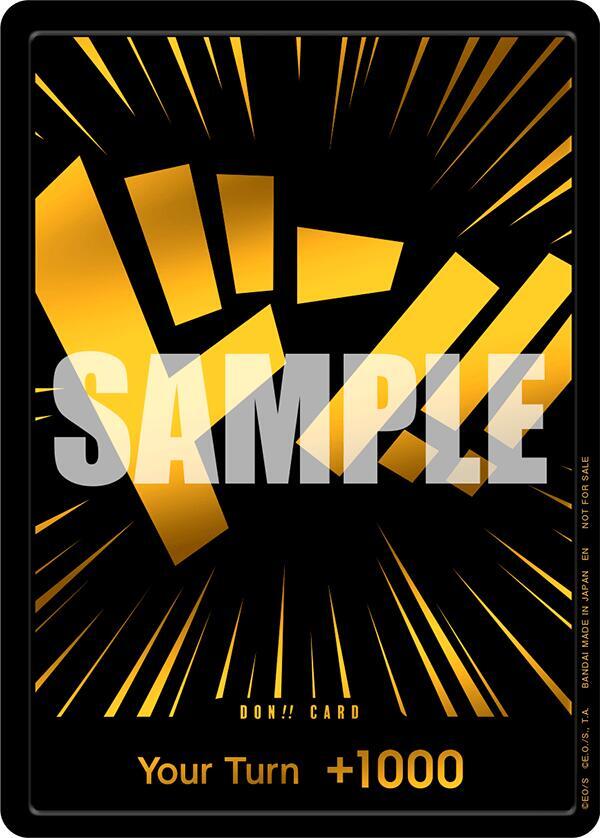 DON!! (Black and Gold)  (One Piece Promotion Cards)  - Foil | Good Games Morley