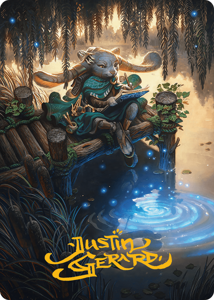 Tamiyo, Field Researcher Art Card (Gold-Stamped Signature) [Bloomburrow Art Series] | Good Games Morley
