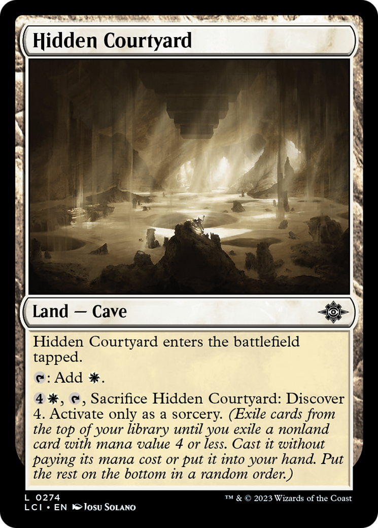 Hidden Courtyard [The Lost Caverns of Ixalan] | Good Games Morley