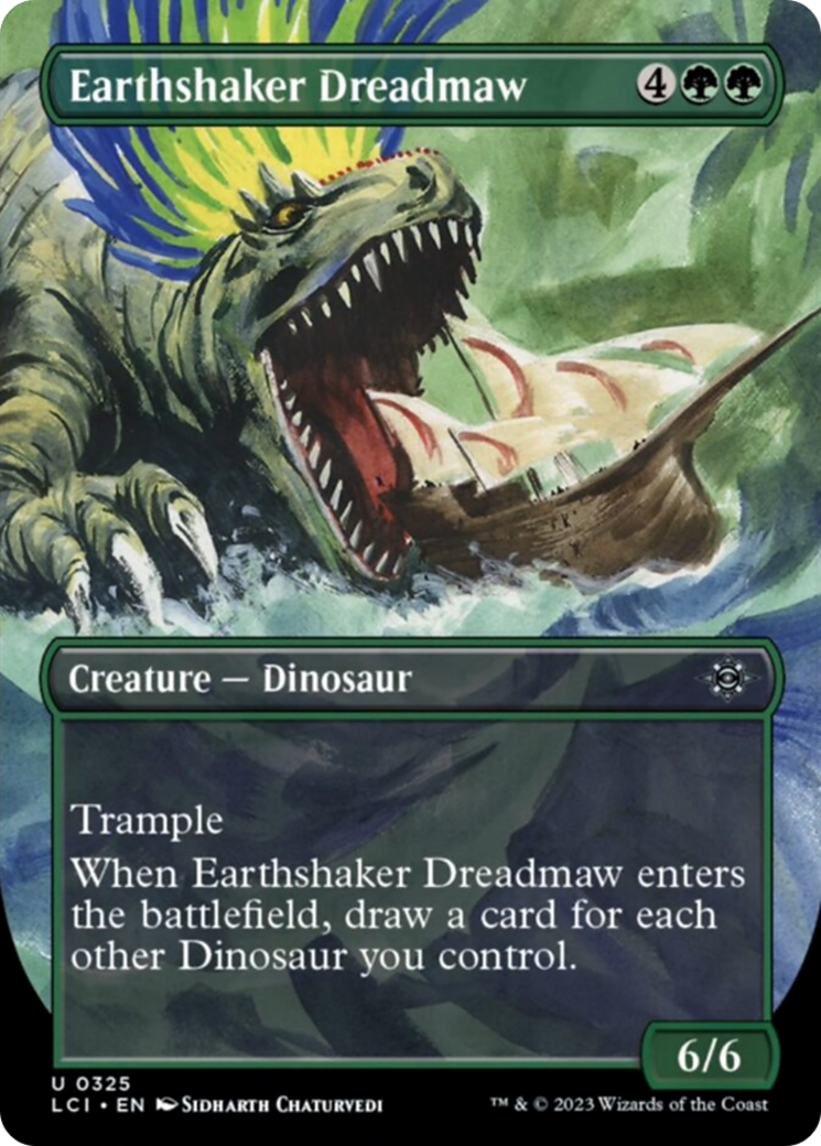 Earthshaker Dreadmaw (Borderless) [The Lost Caverns of Ixalan] | Good Games Morley