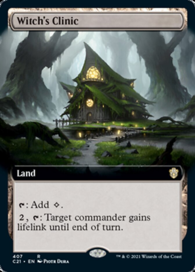 Witch's Clinic (Extended Art) [Commander 2021] | Good Games Morley