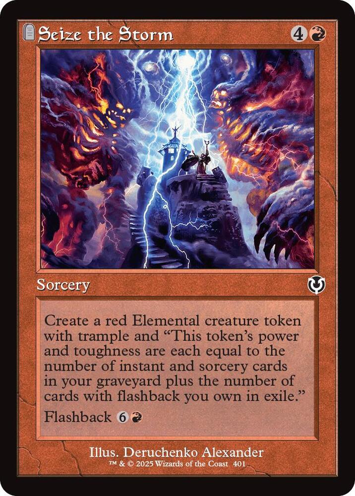 Seize the Storm 401/287 (Innistrad Remastered)  - Retro | Good Games Morley