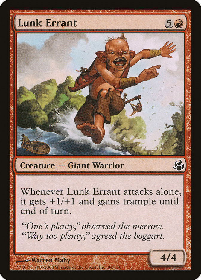 Lunk Errant 94/150 (Morningtide)  - Foil | Good Games Morley