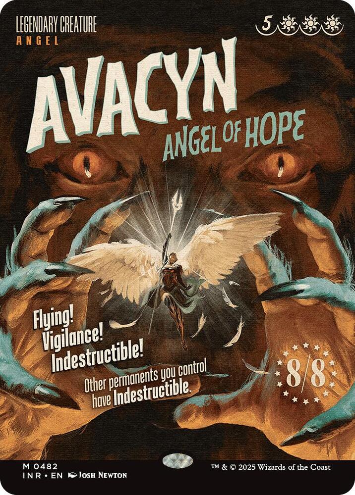 Avacyn, Angel of Hope 482 (Innistrad Remastered)  - Showcase Foil | Good Games Morley