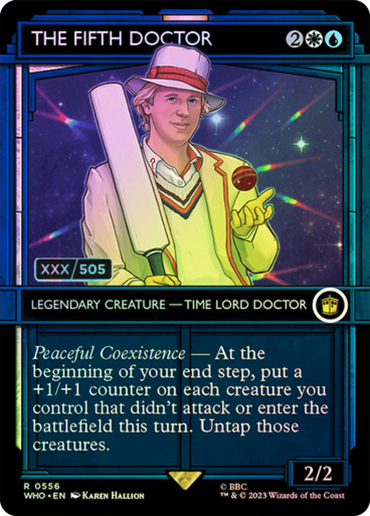 The Fifth Doctor (Serial Numbered) [Doctor Who] | Good Games Morley