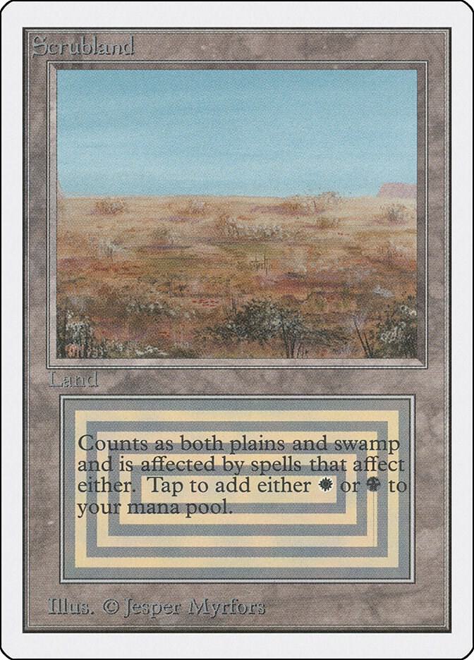 Scrubland 282/302 (Unlimited Edition)  | Good Games Morley
