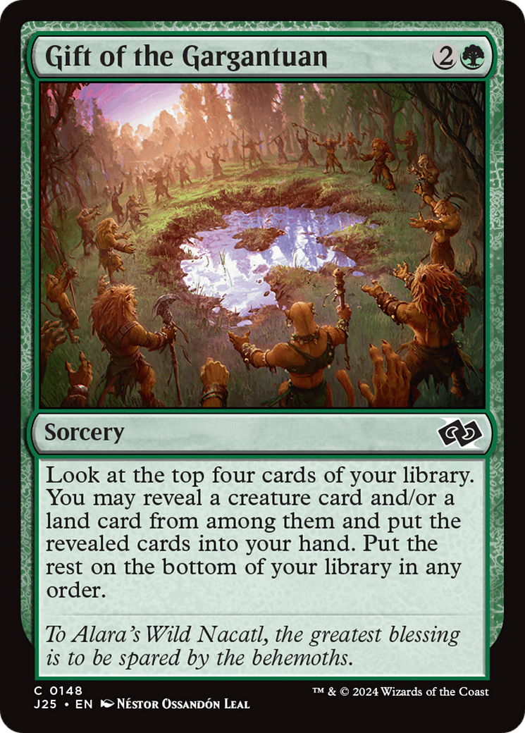 Gift of the Gargantuan [Foundations Jumpstart] | Good Games Morley