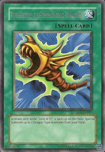 The Flute of Summoning Dragon [RP01-EN087] Rare | Good Games Morley