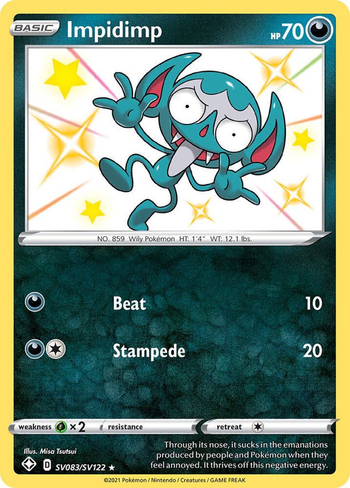 Impidimp SV083/SV122 (Shining Fates: Shiny Vault)  - Holofoil | Good Games Morley
