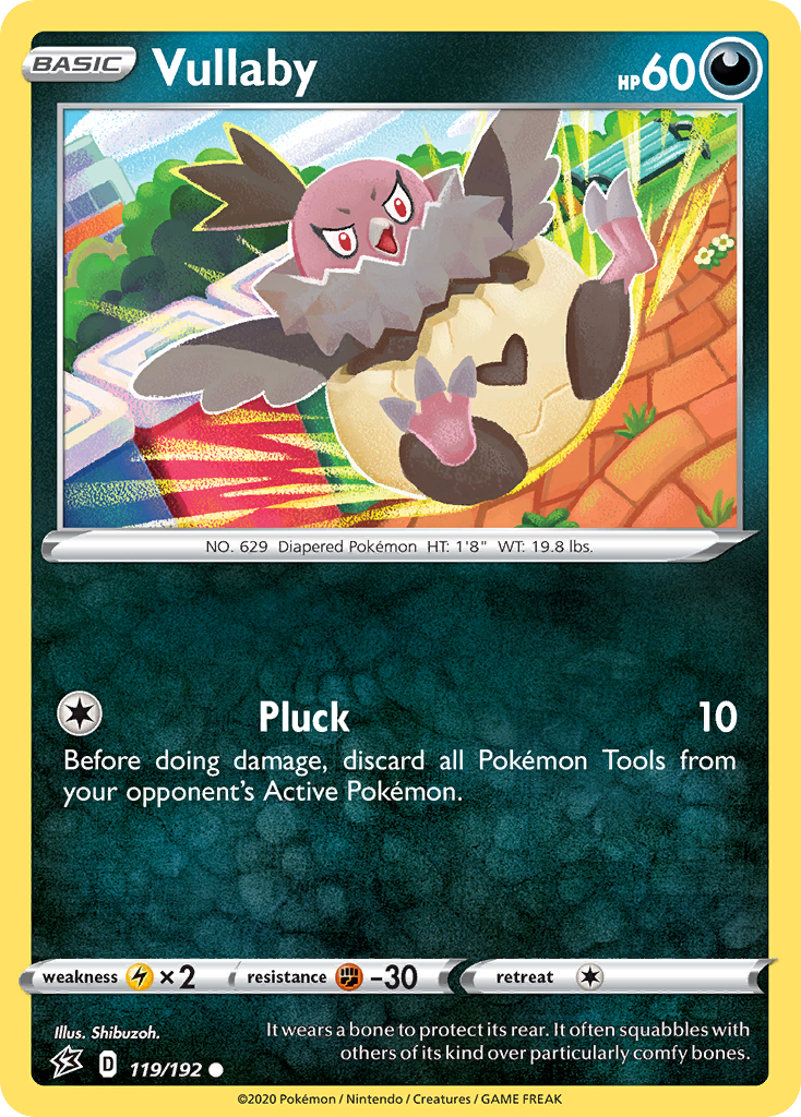 Vullaby (119/192) [Sword & Shield: Rebel Clash] | Good Games Morley