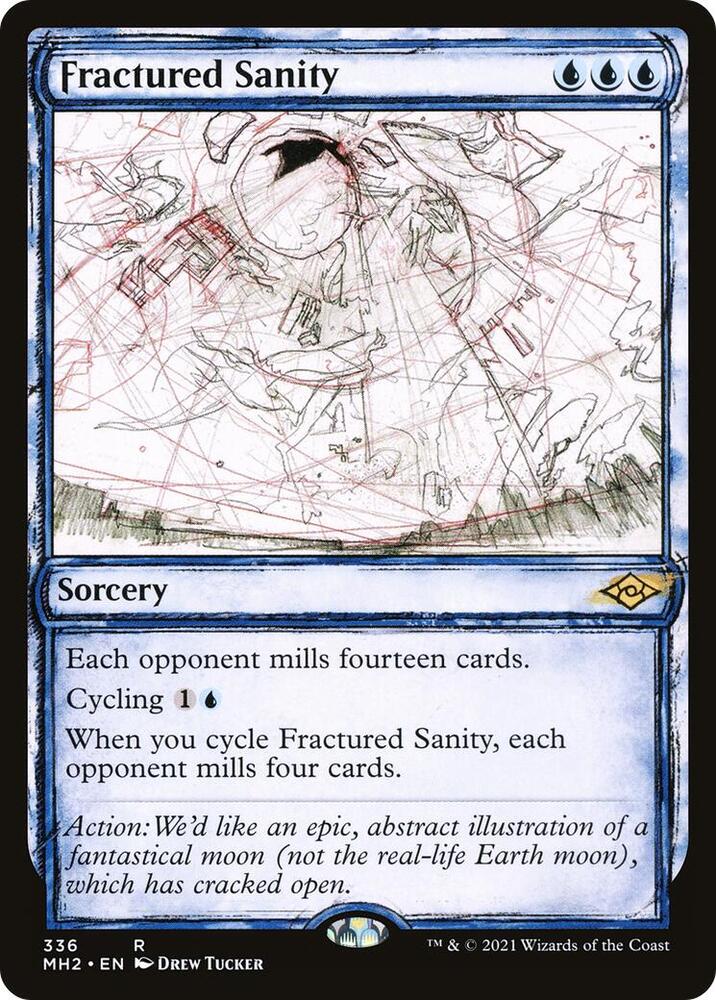 Fractured Sanity Showcase 336 (Modern Horizons 2)  - Foil | Good Games Morley