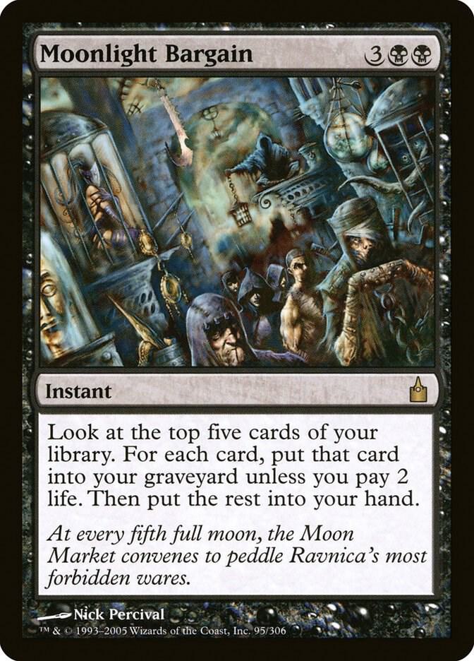 Moonlight Bargain 95/306 (Ravnica: City of Guilds)  - Foil | Good Games Morley