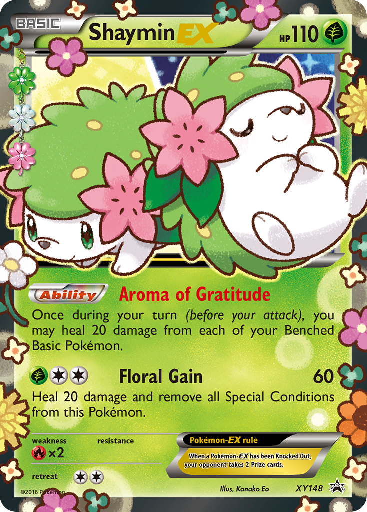 Shaymin EX (XY148) [XY: Black Star Promos] | Good Games Morley