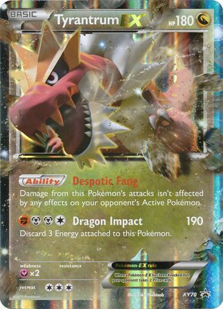 Tyrantrum EX (XY70) (Jumbo Card) [XY: Black Star Promos] | Good Games Morley