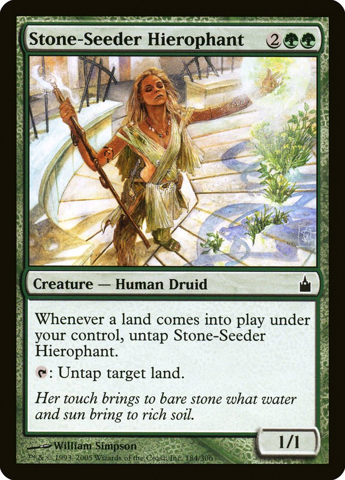 Stone-Seeder Hierophant 184 (Ravnica: City of Guilds)  | Good Games Morley
