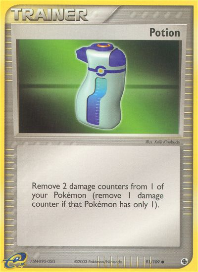 Potion (91/109) [EX: Ruby & Sapphire] | Good Games Morley