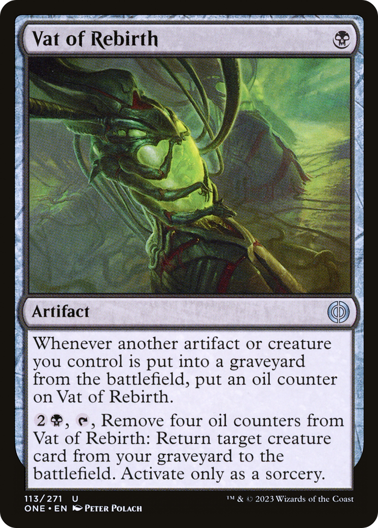 Vat of Rebirth [Phyrexia: All Will Be One] | Good Games Morley