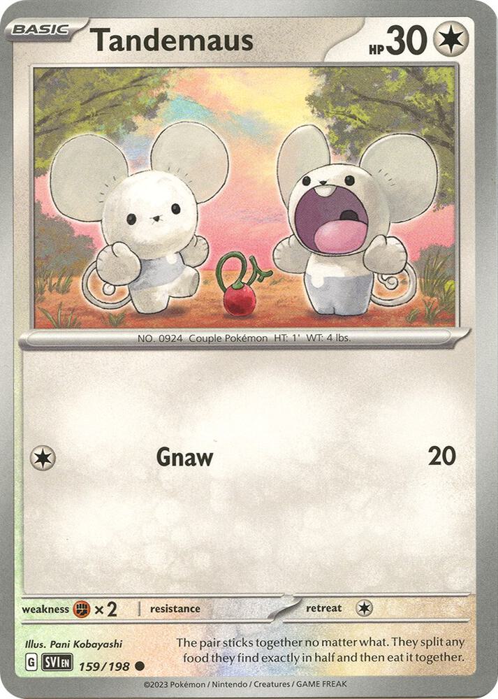 Tandemaus 159/198 (SV01: Scarlet & Violet Base Set)  | Good Games Morley