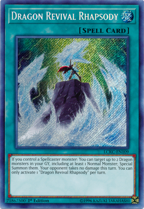 Dragon Revival Rhapsody [LCKC-EN109] Secret Rare | Good Games Morley