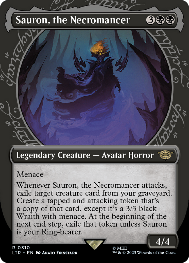 Sauron, the Necromancer (Showcase Ring Frame) [The Lord of the Rings: Tales of Middle-Earth] | Good Games Morley