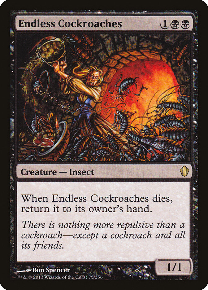 Endless Cockroaches 75/356 (Commander 2013)  | Good Games Morley