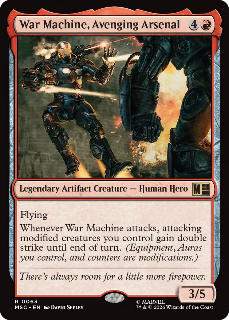 War Machine, Avenging Arsenal [Marvel Super Heroes Commander] | Good Games Morley