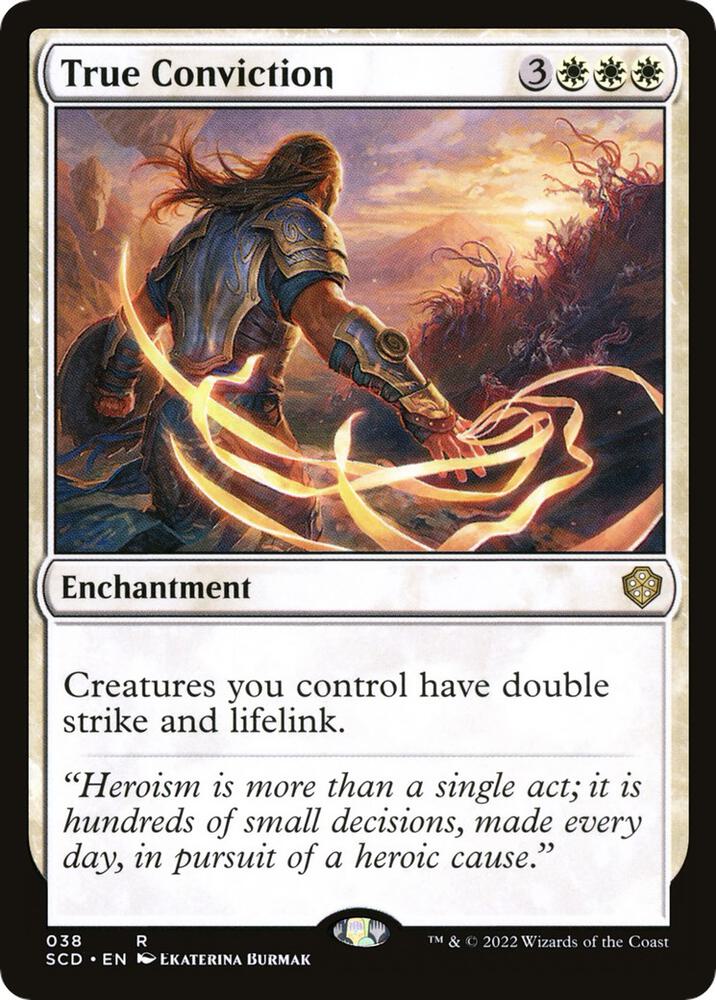 True Conviction 38/352 (Starter Commander Decks)  | Good Games Morley