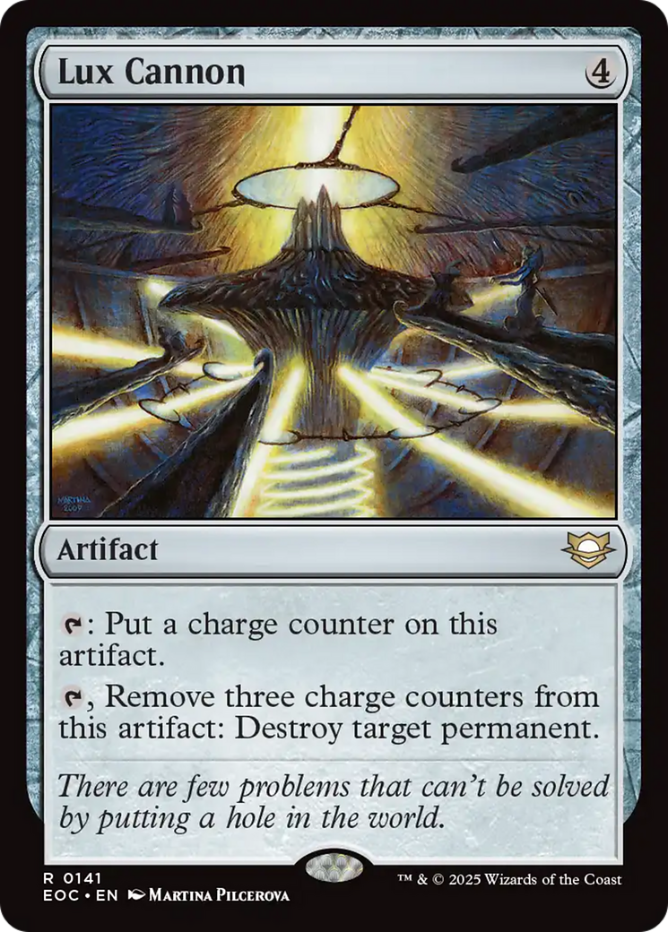 Lux Cannon [Edge of Eternities Commander] | Good Games Morley