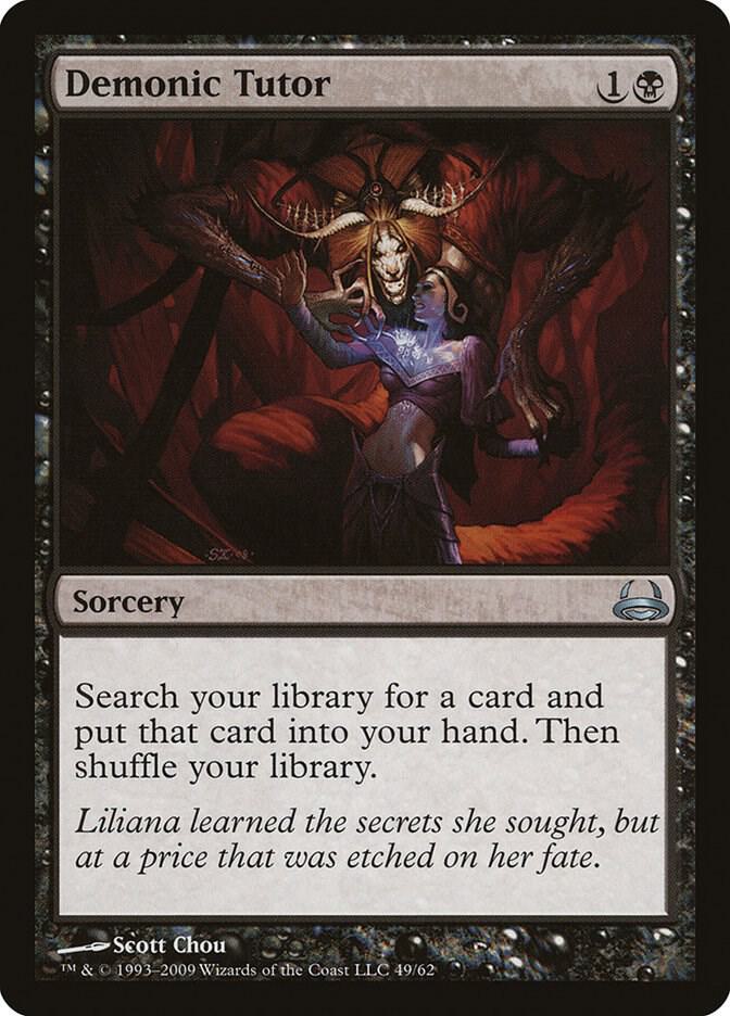 Demonic Tutor 49/62 (Duel Decks: Divine vs. Demonic)  | Good Games Morley