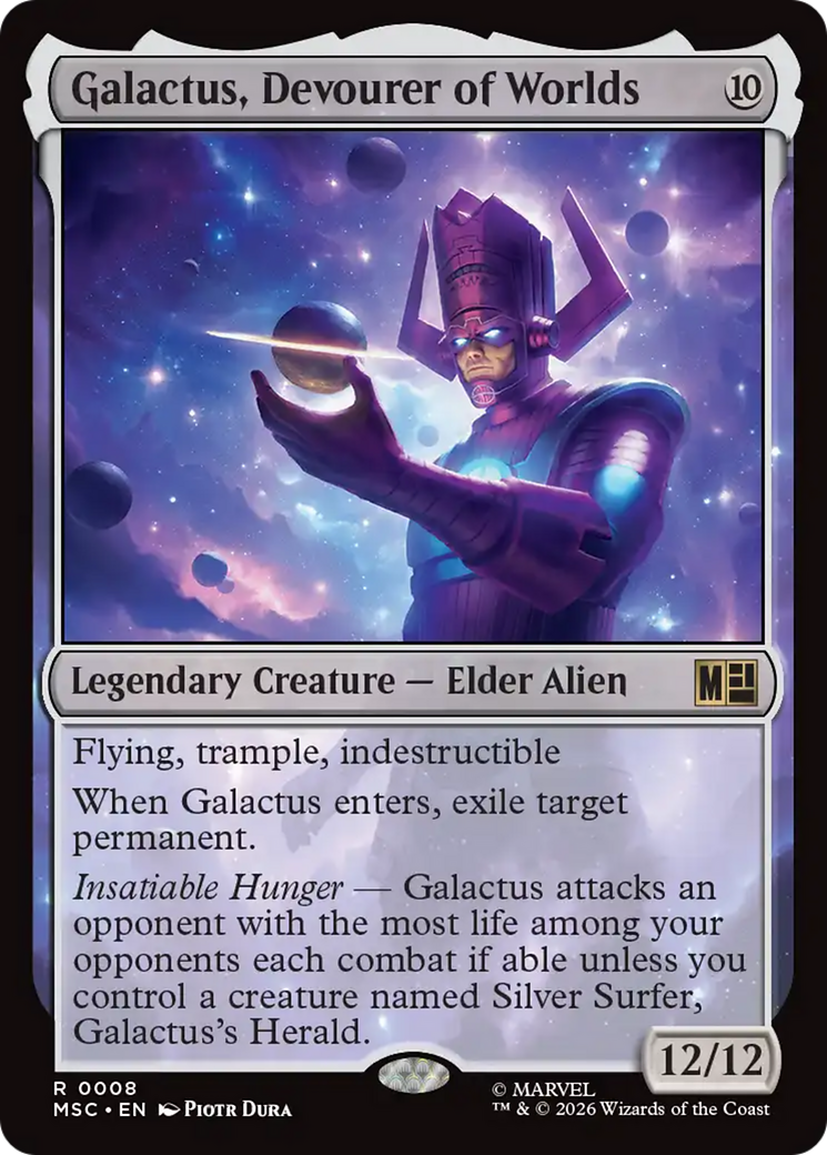 Galactus, Devourer of Worlds (Surge Foil) [Marvel Super Heroes Commander] | Good Games Morley