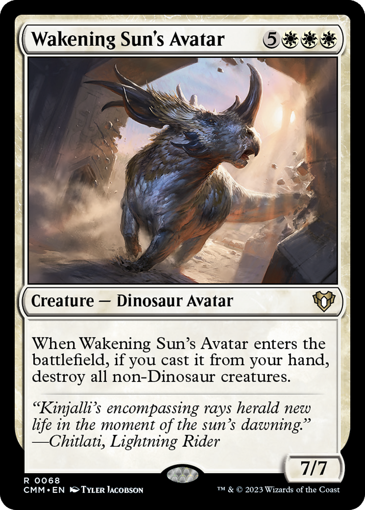 Wakening Sun's Avatar [Commander Masters] | Good Games Morley