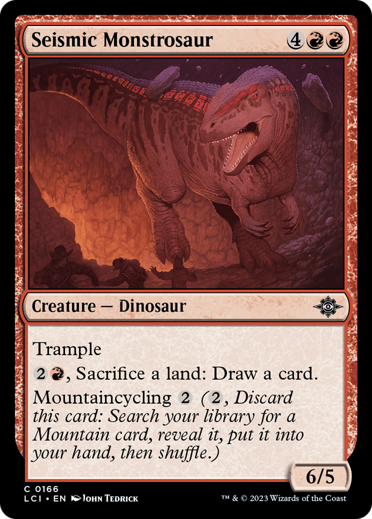 Seismic Monstrosaur [The Lost Caverns of Ixalan] | Good Games Morley