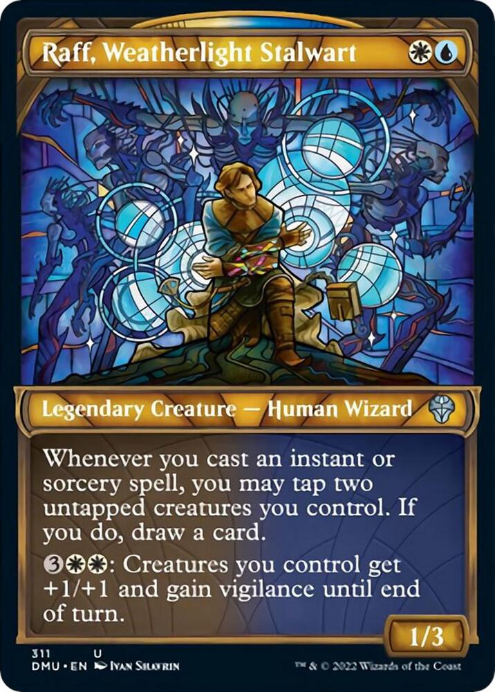 Raff Weatherlight Stalwart Showcase 311/281 (Dominaria United)  - Foil | Good Games Morley