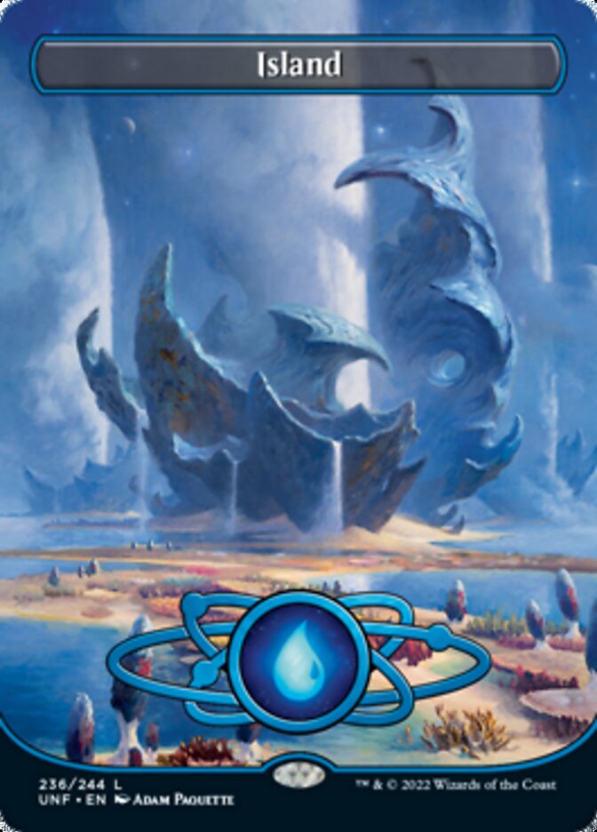 Island (236) (Planetary Space-ic Land) [Unfinity] | Good Games Morley