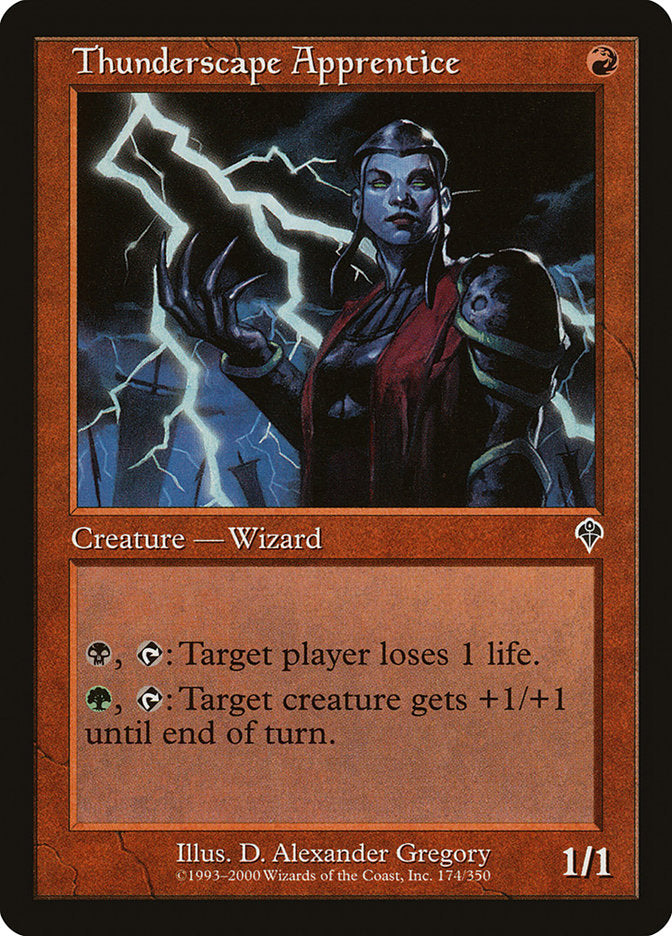 Thunderscape Apprentice 174/350 (Invasion)  - Foil | Good Games Morley