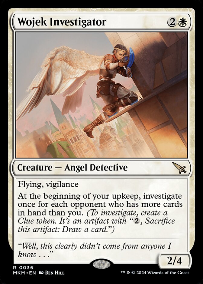 Wojek Investigator a 36/286 (Murders at Karlov Manor)  - Foil | Good Games Morley