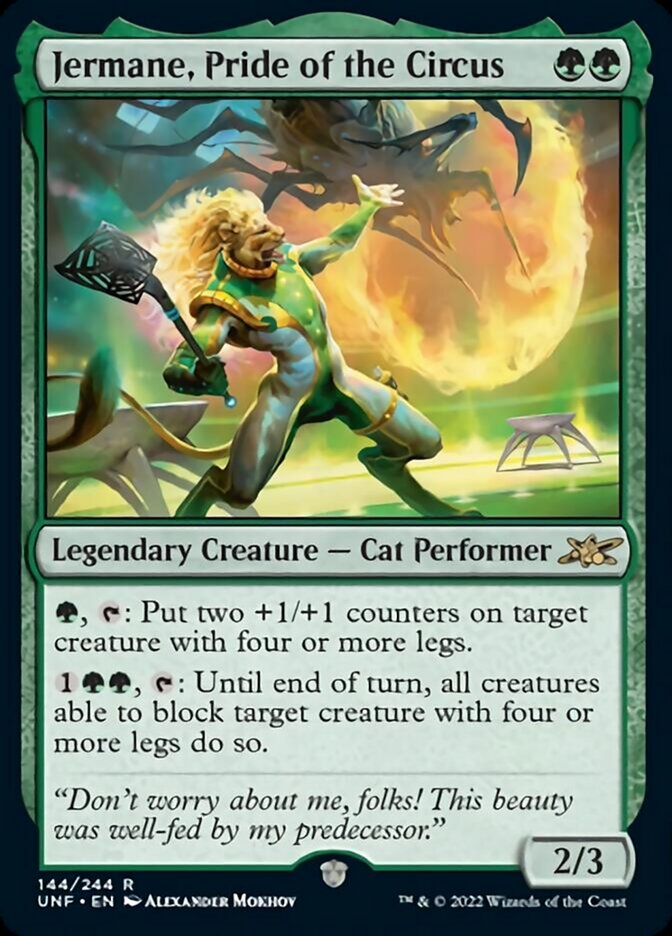 Jermane, Pride of the Circus [Unfinity] | Good Games Morley