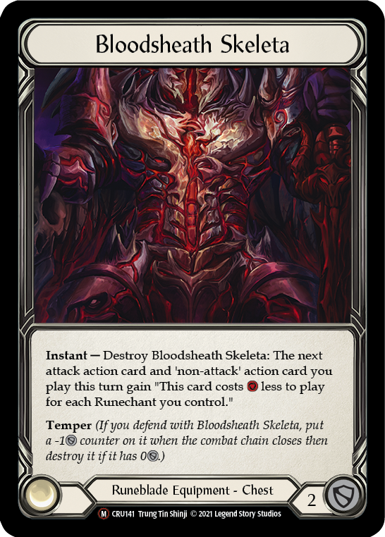 Bloodsheath Skeleta [U-CRU141] (Crucible of War Unlimited)  Unlimited Normal | Good Games Morley