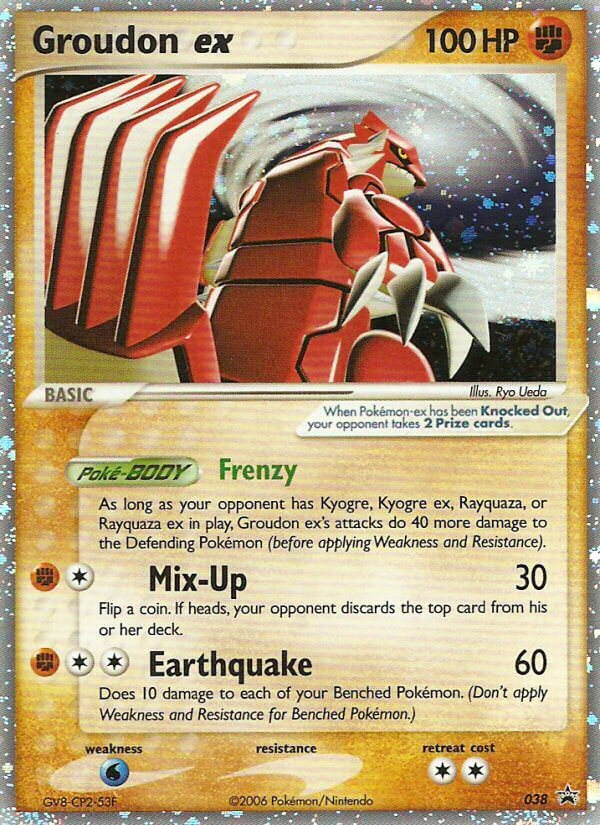 Groudon ex (038) [Nintendo: Black Star Promos] | Good Games Morley