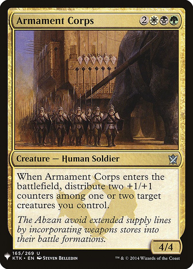 Armament Corps [Mystery Booster] | Good Games Morley