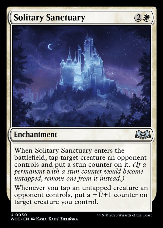 Solitary Sanctuary 30 (Wilds of Eldraine)  - Foil | Good Games Morley