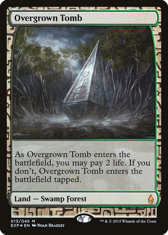 Overgrown Tomb 13/45 (Zendikar Expeditions)  - Foil | Good Games Morley