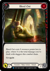Bleed Out (Red) [OUT145] (Outsiders)  Rainbow Foil | Good Games Morley