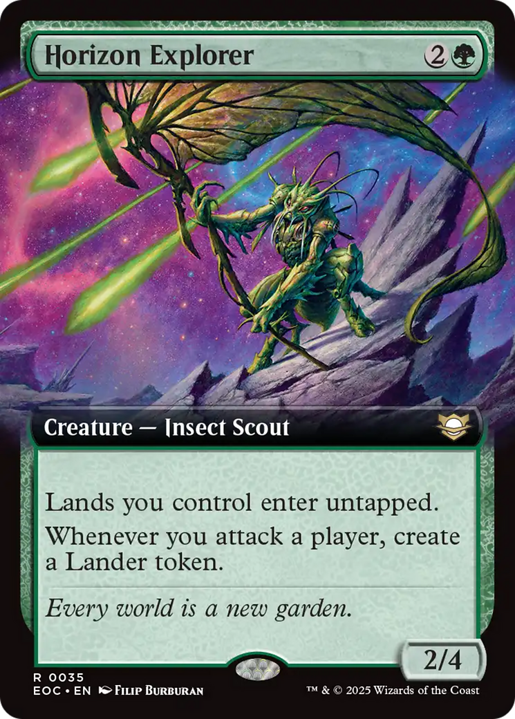 Horizon Explorer (Extended Art) [Edge of Eternities Commander] | Good Games Morley